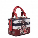 &quot;JUDITH LOVES FLOWER&quot; PRINT MINI BAG