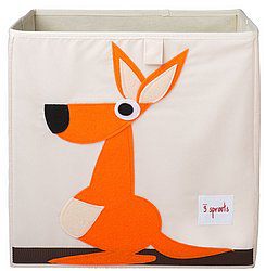 Коробка для хранения 3 Sprouts Оранжевый кенгуру