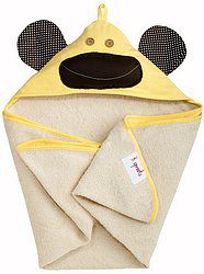Детское полотенце с капюшоном 3 Sprouts Жёлтая обезьянка