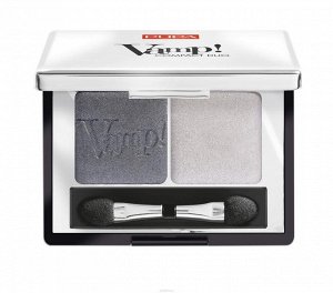 PUPA 040087009  VAMP COMPACT DUO Комп.тени DUO №09 серебряный камень