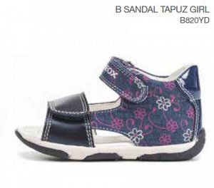 B sandal tapuz girl avio/fuchsia