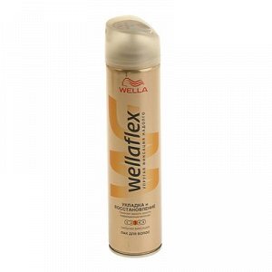 WELLAFLEX Лак для волос Укладка и восстановление сильной фиксации 250мл