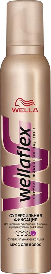 WELLAFLEX Мусс для волос супер-сильной фиксации 200мл