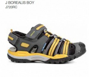 J borealis boy dk grey/yellow
