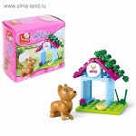 Конструктор Розовая мечта &quot;Собачка&quot;, 19 деталей