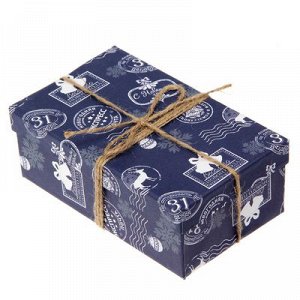 Набор для декорирования подарочной коробки "Открыть 31 декабря ", 14 х 8,5 х 5 см   1306780