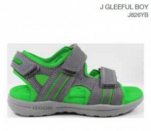 J gleeful boy  grey/green