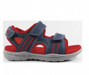 J gleeful boy navy/red