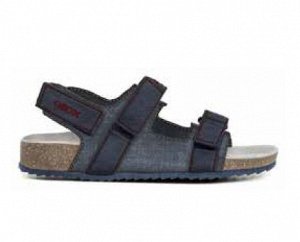 J new sandal storm boy blue/dk red