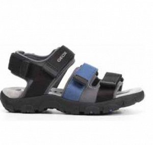 Jr sandal strada black/blue