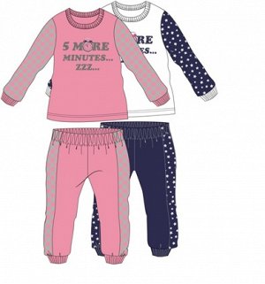 Пижама для девочки (фуфайка+брюки)
