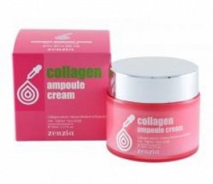 Zenzia Крем с коллагеном Collagen Ampoule Cream