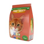 PROХВОСТ Корм сухой для кошек, говядина, 1 кг 1/6