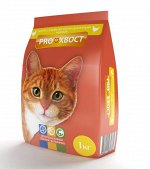 PROХВОСТ Корм сухой для кошек, курица, 1 кг 1/6