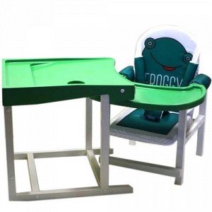 АПр1019 FROGGY--Стул-стол для кормления Froggy зеленый