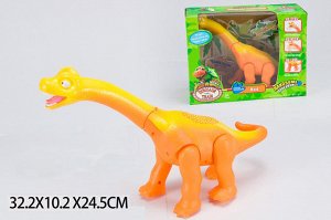 Дт28 XZ-501--Динозавр Мульт на бат.,кор.25*32,5*10,5см