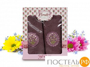 Комплект полотенец   Floralice (70x140, 50x90) 8120-07