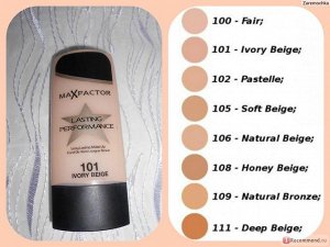 max factor MF LASTING PERFORMANCE основа п/макияж №105  Beig