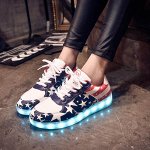 Светящиеся кеды 35-45 размеры