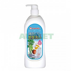 "Chu-Chu BABY" Жидкое средство для мытья детских бутылок, овощей и фруктов, 820 мл