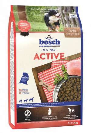 Bosch Active сухой корм для собак 3 кг