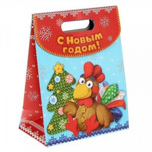 Пакет с клапаном "Вязаный петушок" MS