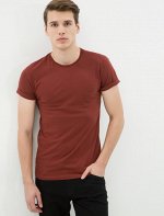 Crew Neck T-Shirt Orange
