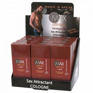Пряный мужской аромат с феромонами MAX Attract Renegade 30 мл