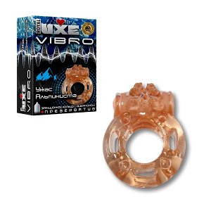 Виброкольцо Luxe Vibro Ужас альпиниста и презерватив