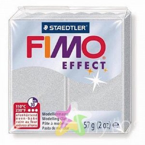 Глина для лепки Fimo effect запекаемая в -печке серебряный металлик (полимерная, 57 -г), Похожие товары