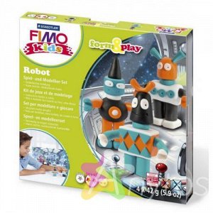 Набор для лепки из полимерной глины FIMO kids form&play Робот 8034 03 LZ, Похожие товары