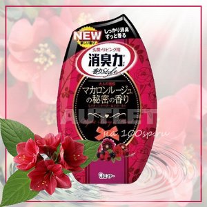 "ST" "Shoushuuriki" Жидкий дезодорант – ароматизатор для комнат c цветочным ароматом, 400 мл