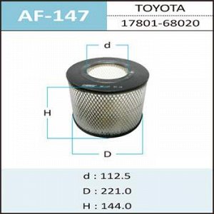 Воздушный фильтр A-147 HEPAFIX   (1/16)
