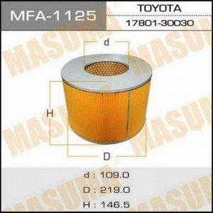 Воздушный фильтр A-1002 MASUMA (1/12)