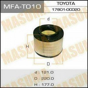 Воздушный фильтр A-1028 MASUMA TOYOTA/ HILUX/ KUN25L, KUN26L, KUN35L 11- (1/8)