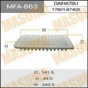 Воздушный фильтр A-740 MASUMA (1/40)