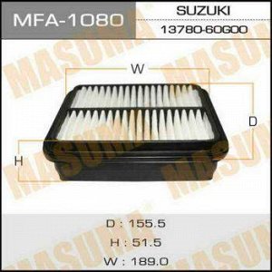 Воздушный фильтр A-957 MASUMA (1/40)