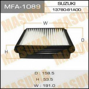 Воздушный фильтр A-966 MASUMA (1/40)