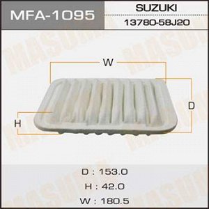 Воздушный фильтр A-972 MASUMA (1/40)