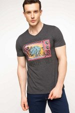 Televizyon Bask?l? T-shirt