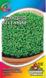 Кресс-салат Весенний 1,0 г ХИТ х3