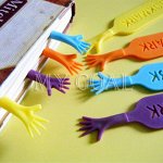 Забавная закладка для книг - 4 штуки