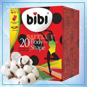 Ежедневные прокладки "BiBi" Body Shape 20 шт./уп.