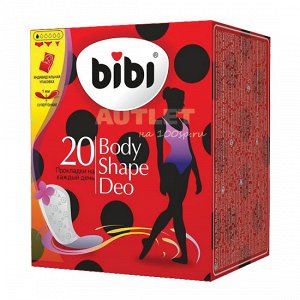 Ежедневные прокладки "BiBi" Body Shape Deo 20 шт./уп.