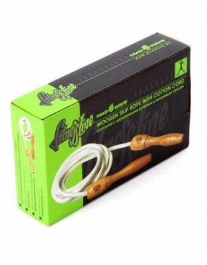 Скакалка с деревянными ручками Wooden Skip Rope
