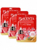Ekel Ультраувлажняющая маска-салфетка с экстрактом плаценты Placenta Ultra Hydrating Essence Mask