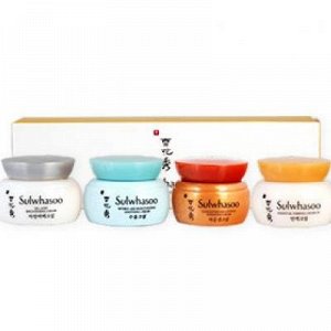 Sulwhasoo Мини-набор отбеливающих, увлажняющих и антивозрастных кремов Cream Kit (4 Items)