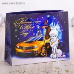 Пакет ламинат горизонтальный &quot;Роскошной жизни!&quot;, 23 х 18 х 8 см