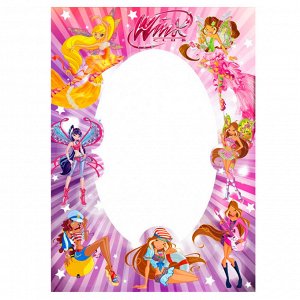 Зеркало 50*70 см "Winx" Д-13 прямоуг, б/полки, с крепл.к2