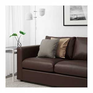 ВИМЛЕ 2-местный диван, Фарста темно-коричневый